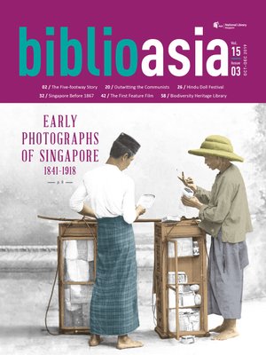 cover image of BiblioAsia, Vol 15 issue 3, Oct-Dec 2019